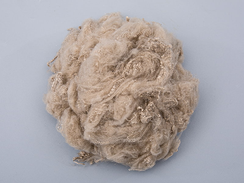 1,4D EM-C01 Spun Light Brown Fiber